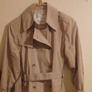 London Fog Classic Beige Trench Coat